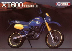 Yamaha XT 600Z Tenere 1986