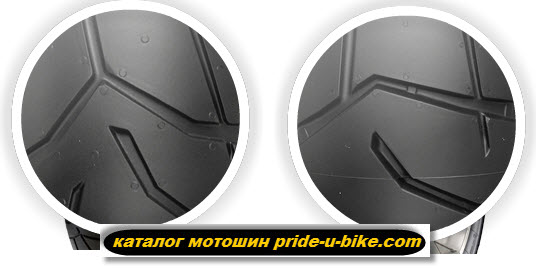 Фотография профиля шины Pirelli Scorpion Trail