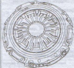 Кожух сцепления с нажимным диском в сборе