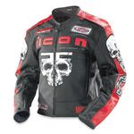 Кожаная мотокуртка Icon Motorhead Skull Jackets