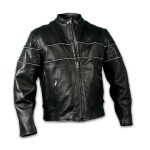 Кожаная мото-куртка - Hot Leathers Reflective Piping