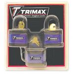 Trimax набор из трех всепогодных замков ― Мото магазин - Прайд Байк (Pride Your Bike)