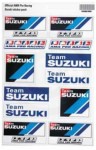 Наклейки Ama suzuki team