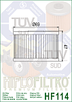 HF114 Масляный фильтр для мотоцикла HIFLO FILTRO