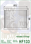HF133 Масляный фильтр для мотоцикла HIFLO FILTRO