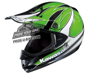 Кроссовый мотошлем HJC Kawasaki KX5 Motocross Кроссовый мотошлем HJC Kawasaki KX5 Motocross