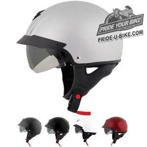 Мотошлем дорожный с визором/стеклом Scorpion EXO-C110