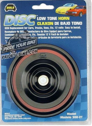 Электронный звуковой сигнал Wolo Disc Model-300-2T