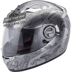Мотошлем Scorpion EXO-500 Bio-Metal (интеграл) (ed2011)