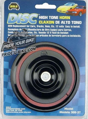 Электронный звуковой сигнал Wolo Disc Model-305-2T