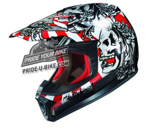 Кроссовый мото-шлем HJC SPX