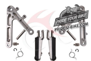 Передние подножки с крепежом Honda CBR 250 MC 22 Передние подножки с крепежом Honda CBR 250 MC 22