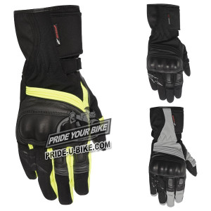 Кожано-текстильные мотоперчатки Alpinestars Valparaiso Drystar