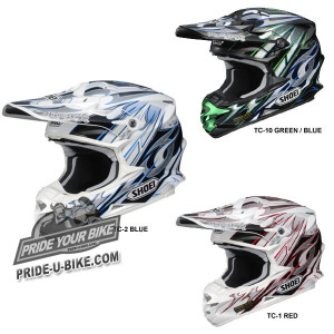 Мотошлем кроссовый/эндуро Shoei VFX-W K-Dub 3 Off Road