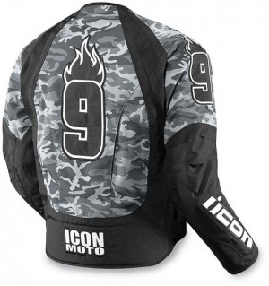 Текстильная мотоциклетная куртка Icon Mens Merc Stage 3