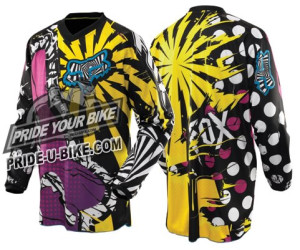 Кроссовая футболка (джерси) - Fox Racing HC-180 Camplosion Jerseys 2010 Кроссовая футболка (джерси) - Fox Racing HC-180 Camplosion Jerseys 2010