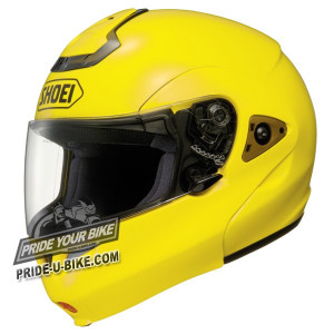 Мотошлем модуляр Shoei Multitec Brilliant Yellow