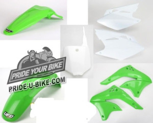 Комплект пластика UFO для Kawasaki KX 450 2006 2008 KX450 Комплект пластика UFO для Kawasaki KX 450 2006 2008 KX450
