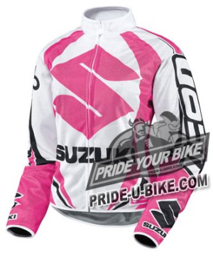 Женская текстильная мотокуртка - Icon Hooligan Suzuki