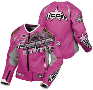 Женская кожаная мотокуртка - Icon Merc Hero