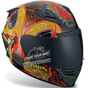 Мотошлем интеграл Bell Star Day Of The Dead