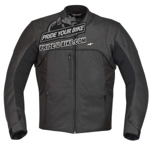 Кожаная мотокуртка - Alpinestars Helius Кожаная мотокуртка - Alpinestars Helius