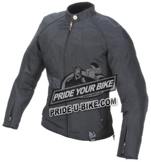 Женская текстильная мотокуртка - Power Trip Jet Black II