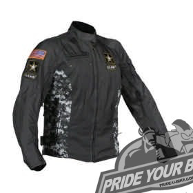 Женская мотокуртка текстильная - Power Trip U.S. Army Tank Girl