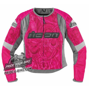 Женская мотокуртка Icon Overlord Sportbike SB1 (текстильная)