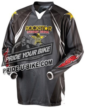 Кроссовая футболка (джерси) - MSR Rockstar Strikeforce Jersey 2010