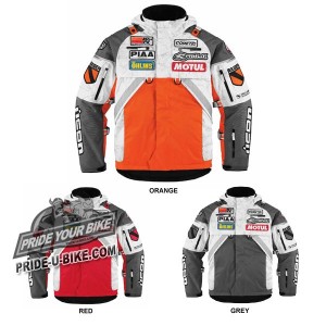 Влагостойкая мото куртка Icon Patrol Raiden