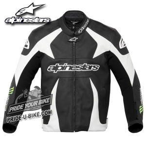 Кожаная мотокуртка Alpinestars Monster Scream (с перфорацией) Кожаная мотокуртка Alpinestars Monster Scream (с перфорацией)