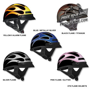 Мотошлем дорожный Vega XTS - Flame