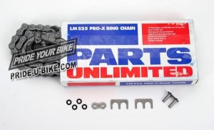 Мото-цепь - Parts Unlimited 525 X-Ring High Performance