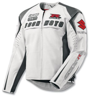 Мотокуртка кожаная Icon Suzuki Automag Hero Jackets Мотокуртка кожаная Icon Suzuki Automag Hero Jackets