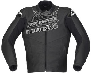 Кожаная мотокуртка с перфорацией - Alpinestars Vector Кожаная мотокуртка с перфорацией - Alpinestars Vector