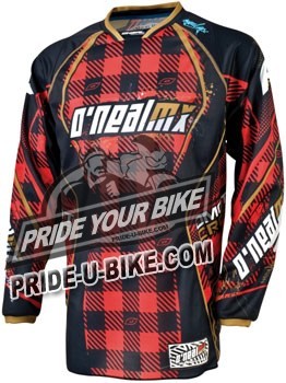 Джерси (кроссовая футболка) - ONeal Racing Hardwear Jerseys Plaid 2010