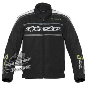 Мотокуртка текстильная Alpinestars Howler - Monster Energy (влагостойкая) 
