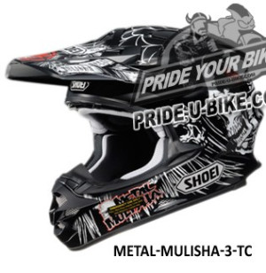 Мотошлем кроссовый Shoei VFX-W Metal-Mulisha Мотошлем кроссовый Shoei VFX-W Metal-Mulisha