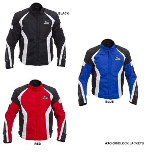 Текстильная мотокуртка AXO Gridlock