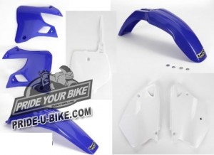 Комплект пластика UFO для Yamaha YZ 125 250 2000 2001 Комплект пластика UFO для Yamaha YZ 125 250 2000 2001