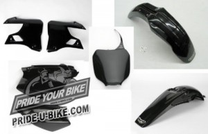 Комплект пластика UFO для Yamaha YZ 125 250 2000 2001 Комплект пластика UFO для Yamaha YZ 125 250 2000 2001