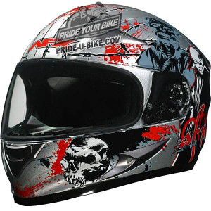 Мотошлем интеграл - AFX FX-90 Zombie