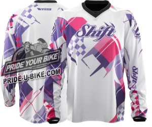 Кроссовая футболка (джерси) - Shift Racing Womens Vixen Jersey 2010
