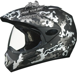 Мотошлем двойного назначения - AFX FX-37 DS Camo - модель 2010