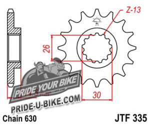 Звезда передняя JT Sprockets JTF335