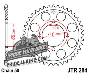 Звезда задняя JT Sprockets JTR284