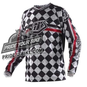 Кроссовая футболка (джерси) - Troy Lee Designs GP Check It Jersey 2010