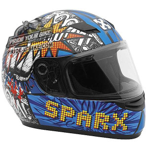 Мотошлем SparX S-07 Pow (интеграл) (ed2011)