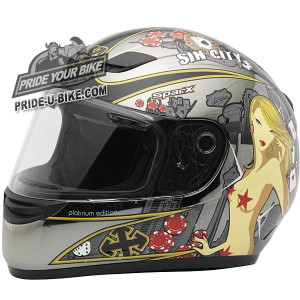 Мотошлем SparX S-07 Platinum (интеграл) (ed2011)